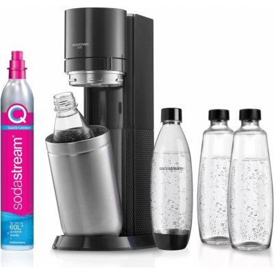 SodaStream Duo Black + 4 láhve – Zboží Dáma