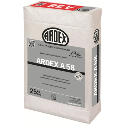 ARDEX A 58 bal. 25 kg - rychlý venkovní cement – Hledejceny.cz