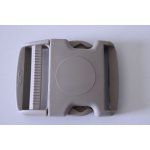 Plasty Jablonec Plastová spona přezka trojzubec 50 mm - písková – Zboží Dáma