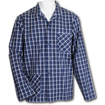 Luiz Pablo pánský popelínový pyžamový kabátek mix vzorů a barev – Zboží Mobilmania