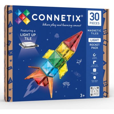 Connetix Light Rocket Pack 30 ks – Hledejceny.cz