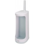 JOSEPH JOSEPH Silikonová WC štětka s úložným prostorem Flex Store bílá modrá – Zboží Mobilmania