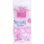 Gillette Simply Venus 5 ks – Zboží Dáma