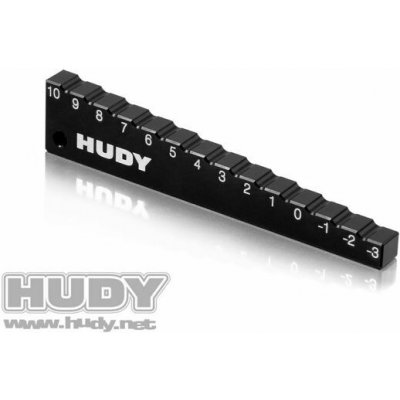 HUDY CHASSIS DROOP GAUGE -3 TO 10 MM FOR 1/10 CARS 10 MM – Zbozi.Blesk.cz
