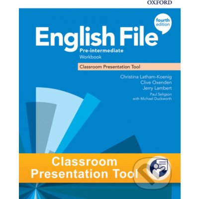 New English File Pre-intermediate: Workbook Classroom Presentation Tool - Oxford University Press – Zboží Mobilmania