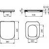 WC sedátko Ideal Standard i.Life A T453001