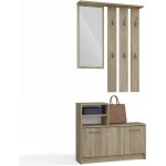 TP Living Předsíňová stěna GAR světlý dub – Zboží Dáma