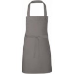 Link Kitchen Wear Dětská bavlněná zástěra na grilování šedá tmavá Pantone 431 60x50cm X1009 – Hledejceny.cz