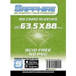 Sapphire Sleeves Green Standard Card Game 63,5 x 88 mm obaly 100 ks – Zbozi.Blesk.cz