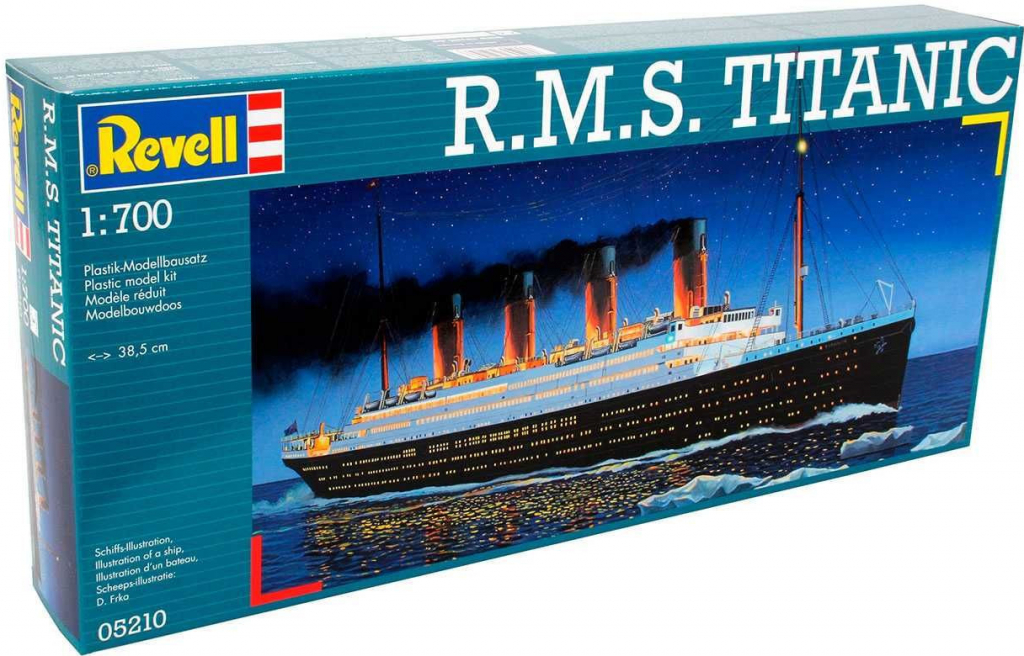 Revell Plastic ModelKit loď 05210 R.M.S. TITANIC 1:700