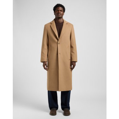 Lee 112371316 Long Wool Car Coat Camel – Sleviste.cz