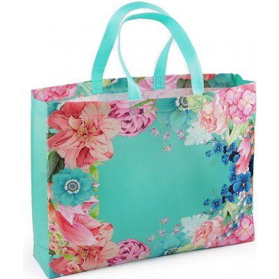 Prima-obchod Taška z netkané textilie 42x32 cm, barva 2 zelená – Zboží Mobilmania