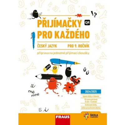 Přijímačky pro každého Český jazyk a literatura 9. ročník, hybridní – Hledejceny.cz