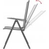 Zahradní židle a křeslo 42716 vidaXL Stohovatelné zahradní židle 2 ks ocelové šedé