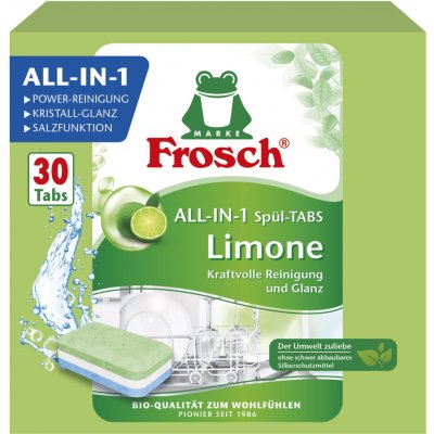 FROSCH Tablety do myčky, limetka, 30 ks – Sleviste.cz