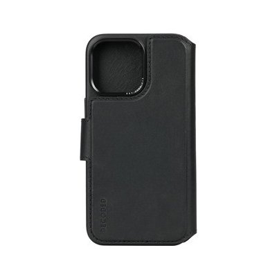 Pouzdro Decoded Leather Detachable Wallet Phone 15 Pro Max černé