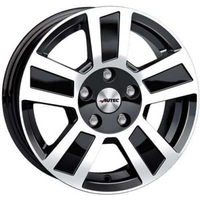 AUTEC TIGRIS 6x17 4x100 ET30 black polished – Sleviste.cz