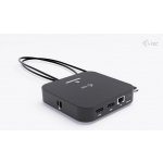 i-Tec USB-C Dual HDMI Docking Station with Power Delivery 100W + i-Tec Universal Charger 100W C31DUALHDMIDPD100 – Zbozi.Blesk.cz
