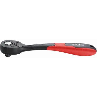 EXTOL PREMIUM 8816410 ráčna 1/2" tvarovaná kompozitová 72 zubů 250mm CrV – Hledejceny.cz