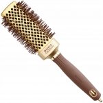 Olivia Garden kartáč hranatý Expert Blowout Straight Gold & Brown 40 mm – Sleviste.cz