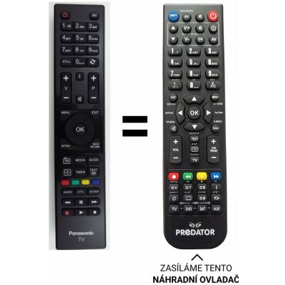 Dálkový ovladač Predátor Panasonic RC4861 – Hledejceny.cz