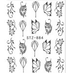 Starnails Vodolepky na nehty Flowers STZ-884 – Hledejceny.cz