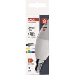 Emos Chytrá LED žárovka GoSmart svíčka E14 4,8 W 40 W 470lm RGB stmívatelná Zigbee – Hledejceny.cz