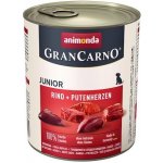 Animonda Gran Carno Fleisch Junior hovězí & morč. srdcia 0,8 kg – Zboží Mobilmania