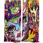 IMPAR Závěsy Cat art (Rozměr : 140x250, Materiál: Interlock) – Hledejceny.cz
