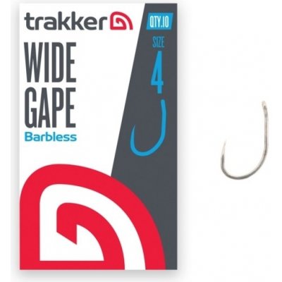 Trakker Wide Gape Hooks Barbless vel.4 10 ks – Zboží Dáma