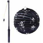RAPPA Lampion kostra 25 cm se svítící hůlkou 39 cm – Zboží Dáma
