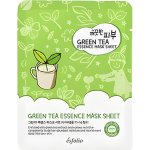Esfolio Pure Skin Green Tea Essence Mask Sheet Textilní maska se zeleným čajem 25 ml – Zboží Dáma