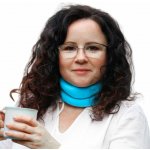 Priessnitzův zábal na krk pro dorost a dospělé Modrá – Hledejceny.cz
