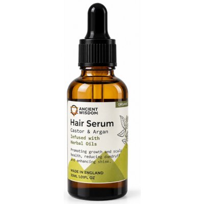 Ancient Wisdom organické vlasové sérum bylinné 30 ml – Hledejceny.cz