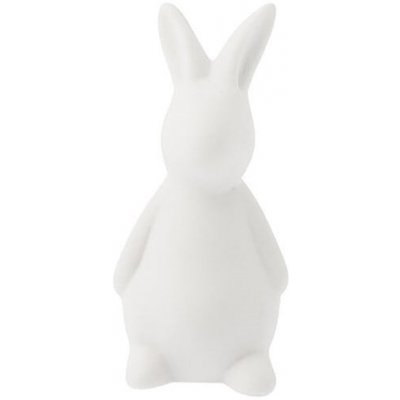Storefactory Velikonoční dekorace FRANS 8 cm, bílá barva, porcelán – Sleviste.cz