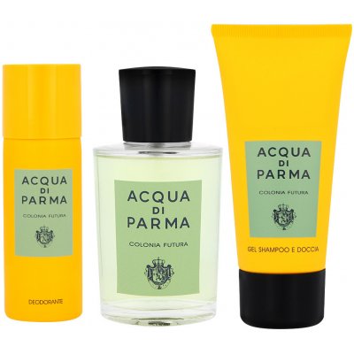 Acqua di Parma Colonia Futura EDC 100 ml + sprchový gel 75 ml + deodorant 50 ml dárková sada – Hledejceny.cz