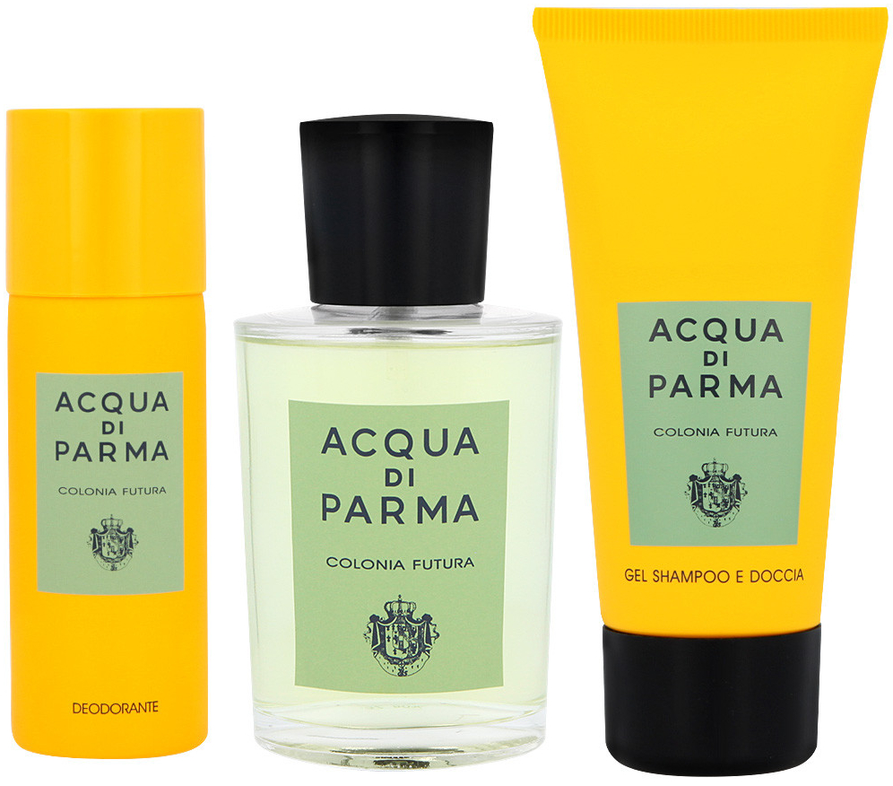 Acqua di Parma Colonia Futura EDC 100 ml + sprchový gel 75 ml + deodorant 50 ml dárková sada