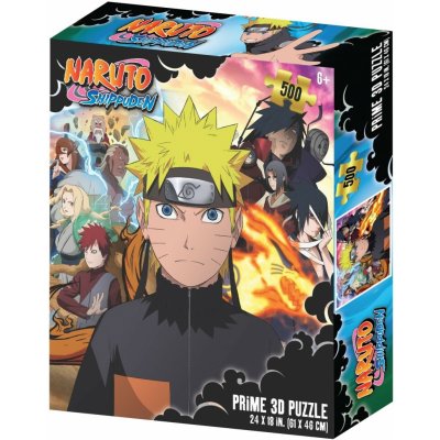 PRIME 3D PUZZLE Naruto Shippuden 500 ks – Zboží Mobilmania