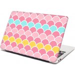 Sablio Samolepka na notebook Barevné šupiny - 38x26 cm – Zboží Živě