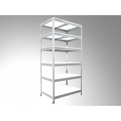 Biedrax Regál 50 x 90 x 180 cm 6 polic – HobbyKompas.cz