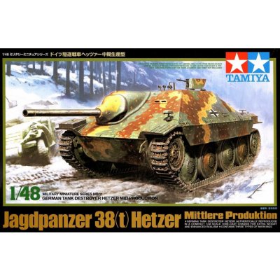 Tamiya Jagdpanzer 38t Hetzer 1:48 – Zboží Mobilmania