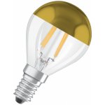 Osram LED žárovka CLP34 zrcadlová 4 W E14 2700 K teple bílá zlatá – Hledejceny.cz