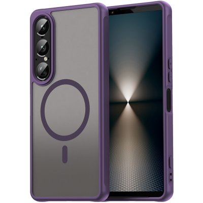 Techsuit - HaloFrost II MagSafe - Sony Xperia 1 VII - fialová – Sleviste.cz