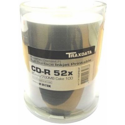 Traxdata CD-R 700MB 52x 100ks (TRCGCD) – Hledejceny.cz