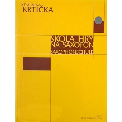 Stanislav Krtička - Škola hry na saxofon – Hledejceny.cz