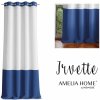 Záclona Záclona AmeliaHome Irvette modrá, velikost 140x250