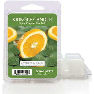 Kringle candle vonný vosk citrus sage 64 g – Zboží Mobilmania