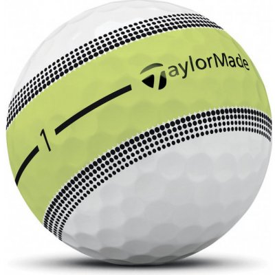 TaylorMade Tour Response Stripe neon žlutý 1 ks – Zboží Mobilmania