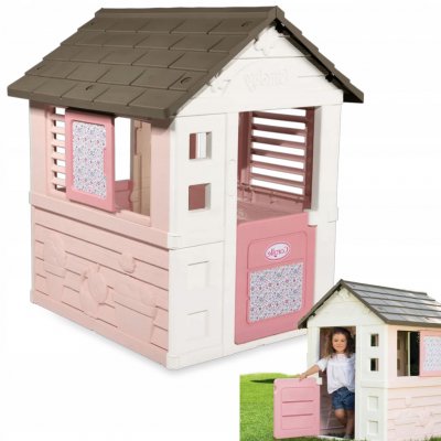 Smoby domeček Corolle Playhouse s 2 okny se žaluziemi a posuvnými okenicemi a 1 poloviční dveře UV filtr od 2 let – Zbozi.Blesk.cz