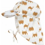 LÄSSIG klobouček SUN PROTECTION FLAP HAT Crocodile Sky Blue – Zboží Mobilmania
